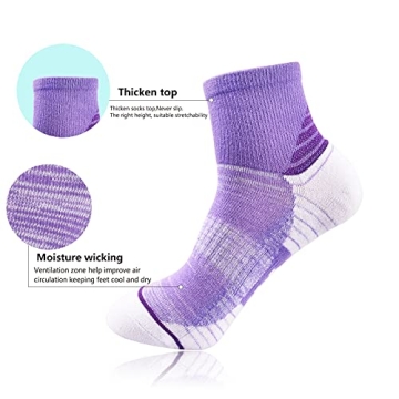 Comfortable Women's Athletic Ankle Socks for Everyday Use