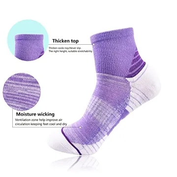 Comfortable Women's Athletic Ankle Socks for Everyday Use