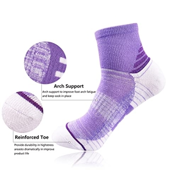 Comfortable Women's Athletic Ankle Socks for Everyday Use