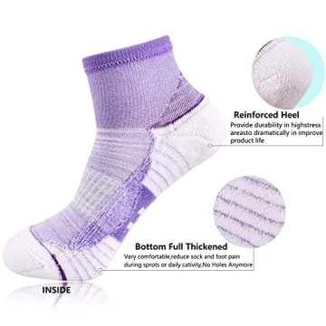Comfortable Women's Athletic Ankle Socks for Everyday Use