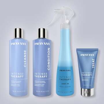 Pravana Intense Therapy Masque Treatment | Lightweight Repairing & Mending | Restores & Nourishes Damaged Hair | Proven to Reduce Breakage | Strengthens, Hydrates, Softens | 5 Fl Oz
