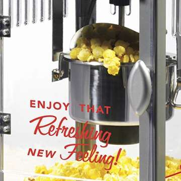 Nostalgia RKP730CK Coca-Cola 2.5-Ounce Kettle Popcorn Maker, Red