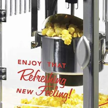 Nostalgia RKP730CK Coca-Cola 2.5-Ounce Kettle Popcorn Maker, Red