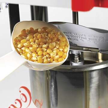 Nostalgia RKP730CK Coca-Cola 2.5-Ounce Kettle Popcorn Maker, Red