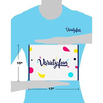 Chips, Cookies, Candy,Crackers Care Package Rotating Bulk Sampler by Variety Fun (Care Package 50 Count)