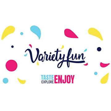 Chips, Cookies, Candy,Crackers Care Package Rotating Bulk Sampler by Variety Fun (Care Package 50 Count)