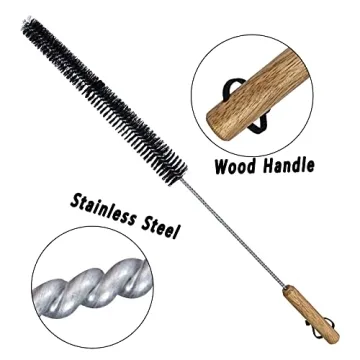 Flexible 26 inch Dryer Vent Cleaning Brush for Home Use