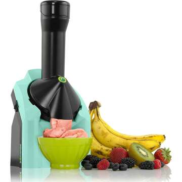 Yonanas Vegan Frozen Fruit Soft Serve Maker, 36 Recipes
