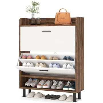 Tribesigns Shoe Cabinet for Stylish Shoe Storage Solution