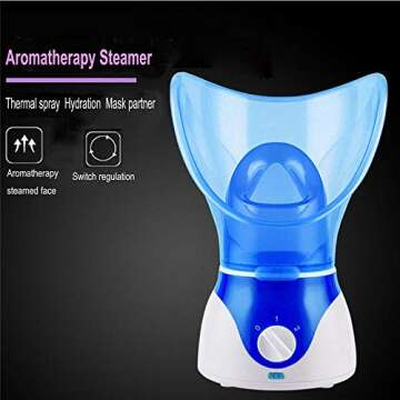 Professional Facial Steamer for Deep Skin Hydration