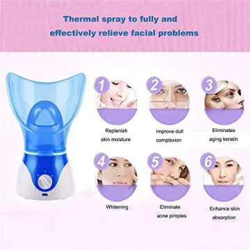 Professional Facial Steamer for Deep Skin Hydration