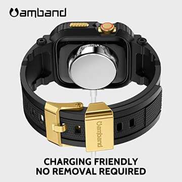 amBand Rugged Case and Bands for Apple Watch 45mm