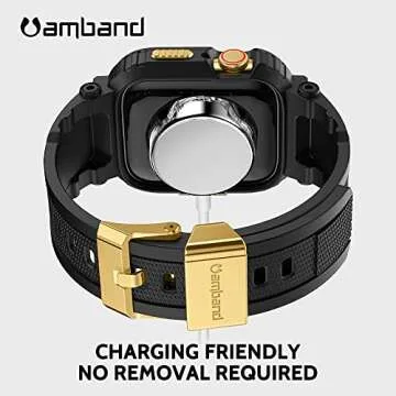 amBand Rugged Case and Bands for Apple Watch 45mm