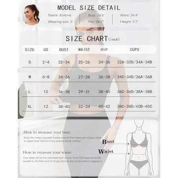 Everrysea Longline Sports Bra for Women in Black