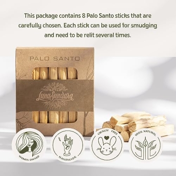 Palo Santo Sticks from Luna Sundara for Peace and Rituals