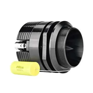 PRV AUDIO 2X TW400Ti-Nd-4 v2 Bullet Super Tweeter 1" Exit Neodymium 120 Watts Max Power 4 Ohm 1 Inch Voice Coil - New Version More Compact and Improved Design for Pro Audio (2 Tweeters)