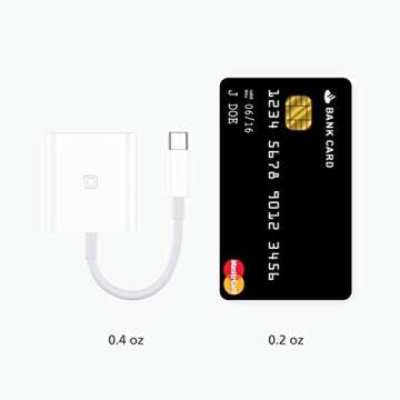 High Speed nonda USB C to SD Card Reader for iPad Pro