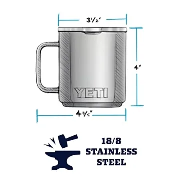 YETI Rambler 10 oz Stackable Mug - Insulated & Durable