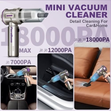 Powerful PeroBuno Air Duster Mini Vacuum for Cleaning