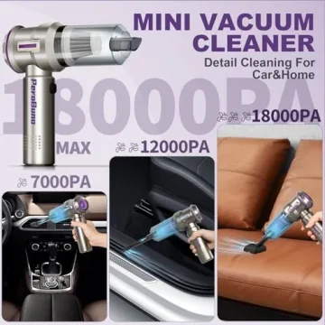 Powerful PeroBuno Air Duster Mini Vacuum for Cleaning