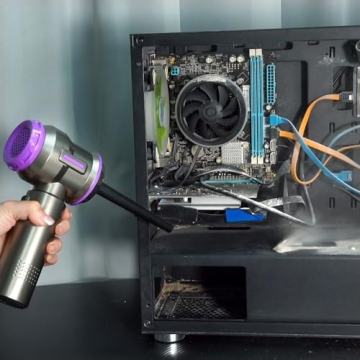 Powerful PeroBuno Air Duster Mini Vacuum for Cleaning