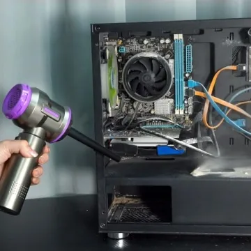 Powerful PeroBuno Air Duster Mini Vacuum for Cleaning