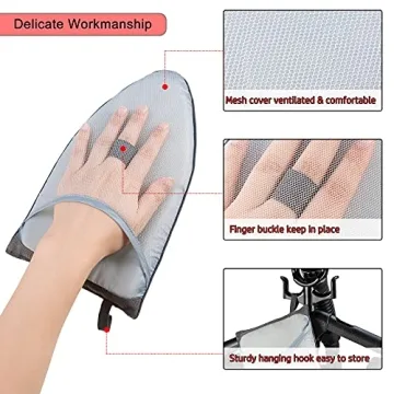 CINPIUK Garment Steamer Ironing Gloves - Heat Resistant Aid