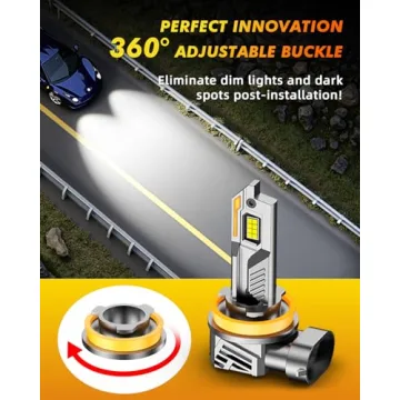 Termitor H11/H9/H8 9005/HB3 Light Bulbs Combo - Ultra-Bright Safety