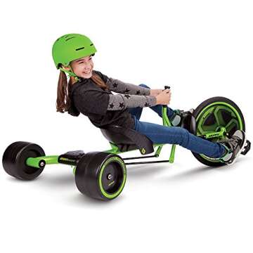 Huffy Green Machine Trike for Ages 8+, Thrilling Spins