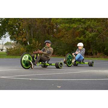 Huffy Green Machine Trike for Ages 8+, Thrilling Spins