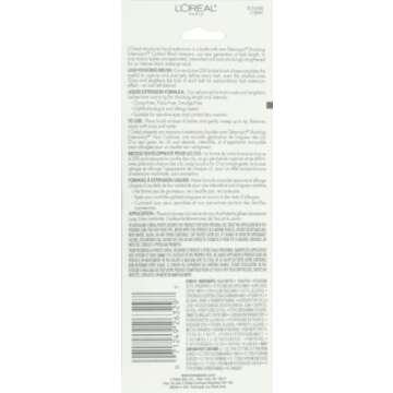 L'Oréal Paris Telescopic Shocking Extensions Mascara, Carbon Black, 0.29 Ounces