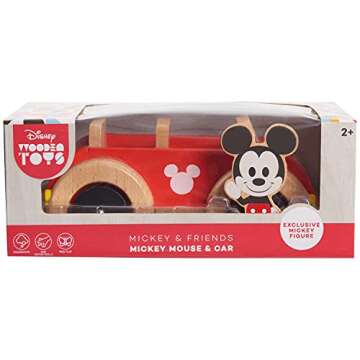 Disney Mickey Mouse Wooden Toy for Kids Ages 2+