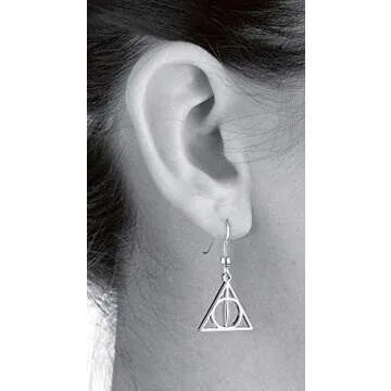 Harry Potter Deathly Hallows Earrings for Fans and Collectors