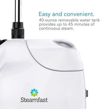 Steamfast SF-407 Canister Fabric Steamer With Pole and Brush