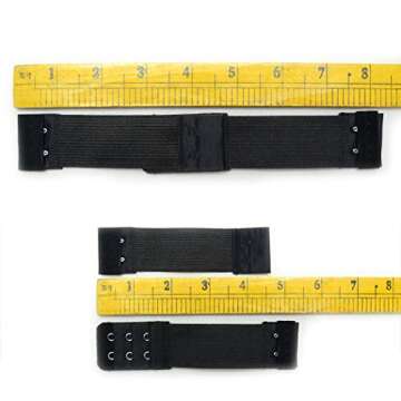 Luwigs Adjustable Elastic Bands for Wigs - 2pcs