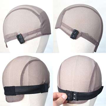 Luwigs Adjustable Elastic Bands for Wigs - 2pcs