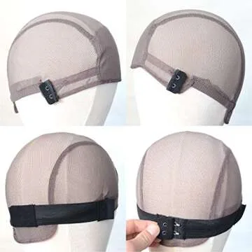 Luwigs Adjustable Elastic Bands for Wigs - 2pcs