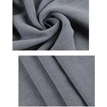 Hooever Women’s High Waisted Cotton Linen Pants