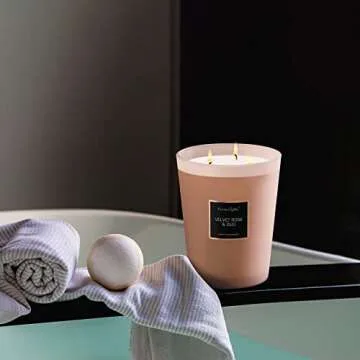 HomeLights Scented Giant Candle - 33.3 Oz Natural Soy