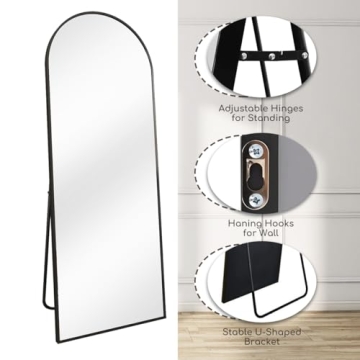 Stylish JAWGLOW Arched Full Length Mirror for Every Space