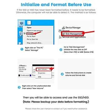 Hard Drive Enclosure, RSHTECH USB 3.0 to SATA External Hard Drive Docking Station for 3.5 inch SATA I/II/III HDD SSD Up to 16TB Support UASP (Black)