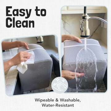 Lily Miles Baby Diaper Caddy Organizer, Girl Nursery Storage Basket with 8 Pockets, Baby Organizer and Storage, Easy-to-Clean Fabric, Large, Pink Blush