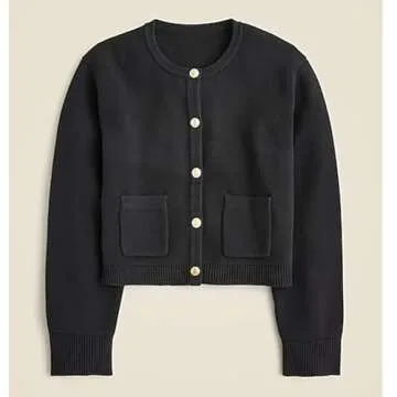 SeeLuNa Women's Cropped Cardigan - Chic & Comfort