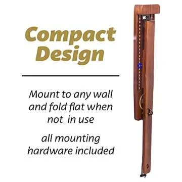 GoSports Hook 21 Wall Mount Ring Swing Game for All Ages