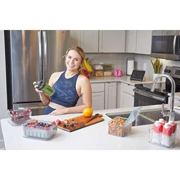 Elegant InterDesign Metal Wire Fruit Bowl for Kitchen