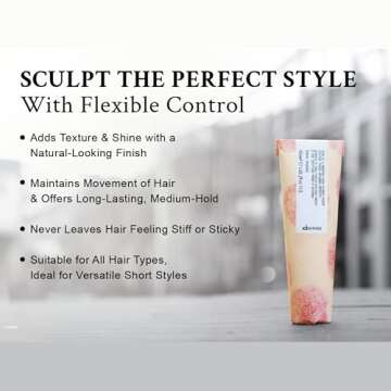 Davines Medium Hold Pliable Paste - Flexible, Non-Sticky Styler