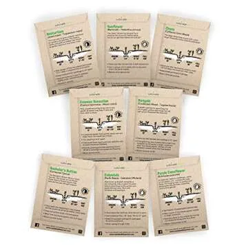 Sustainable Flower Planting Seeds Variety Pack: 8 Non-GMO Seed Packets