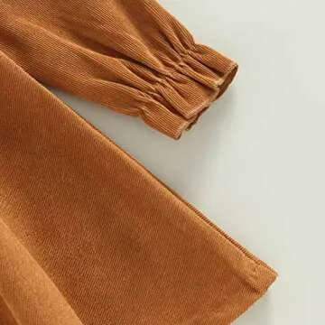 Plaid Baby Girls Dress for Fall and Winter Wear