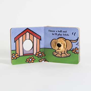 Little Puppy: Finger Puppet Book: (Puppet Book for Baby, Little Dog Board Book) (Little Finger Puppet Board Books, FING)