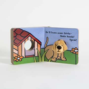 Little Puppy: Finger Puppet Book: (Puppet Book for Baby, Little Dog Board Book) (Little Finger Puppet Board Books, FING)